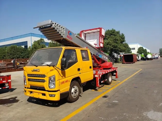 卫滨附近云梯车出租 砂石搬运